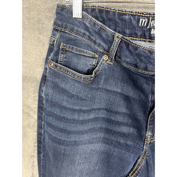 Maurices Women's 16 REG Dark Wash High Rise Curvy Bootcut Jeans M - Picture 4 of 16